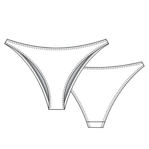 Lavender Brazilian Panty from TIZZ & TONIC