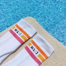 HI Unisex Tennis Socks via TIZZ & TONIC