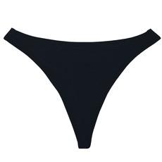 Black Supima Cotton Tanga Panty via TIZZ & TONIC