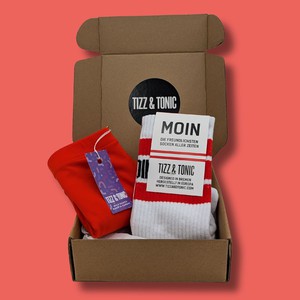 Chili Pepper Hi-Waist & MOIN Sock Gift Box Set from TIZZ & TONIC