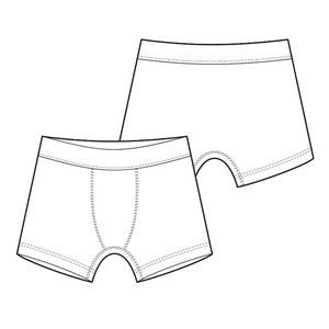 Doodle Organic Cotton Boxer Brief from TIZZ & TONIC