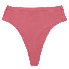 Desert Rose Supima Cotton Hi-Hip Tanga Panty via TIZZ & TONIC