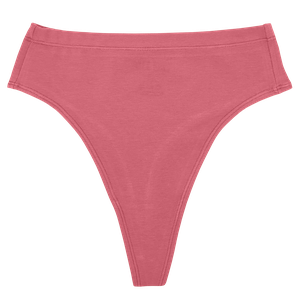 Desert Rose Supima Cotton Hi-Hip Tanga Panty from TIZZ & TONIC