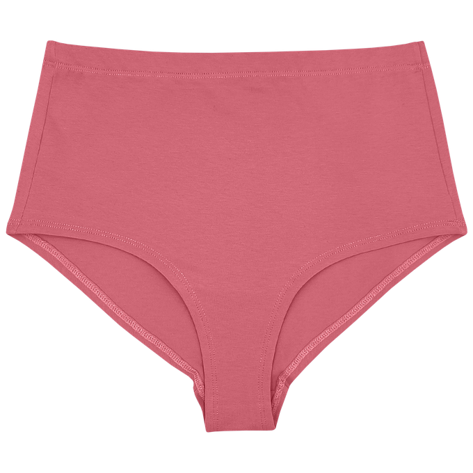 Desert Rose Supima Cotton Hi-Waist Panty from TIZZ & TONIC