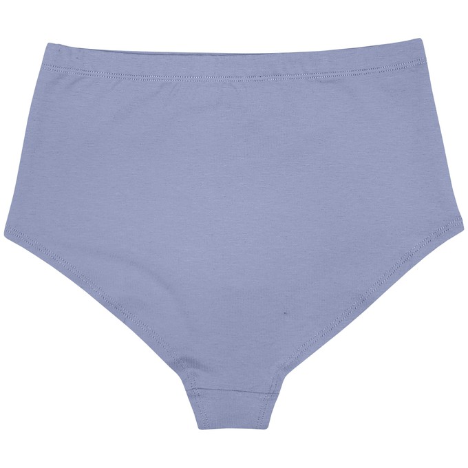 Lavender Organic Cotton Hi-Waist Panty from TIZZ & TONIC