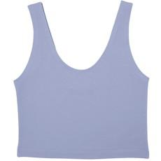 Lavender Cropped Tank Top via TIZZ & TONIC