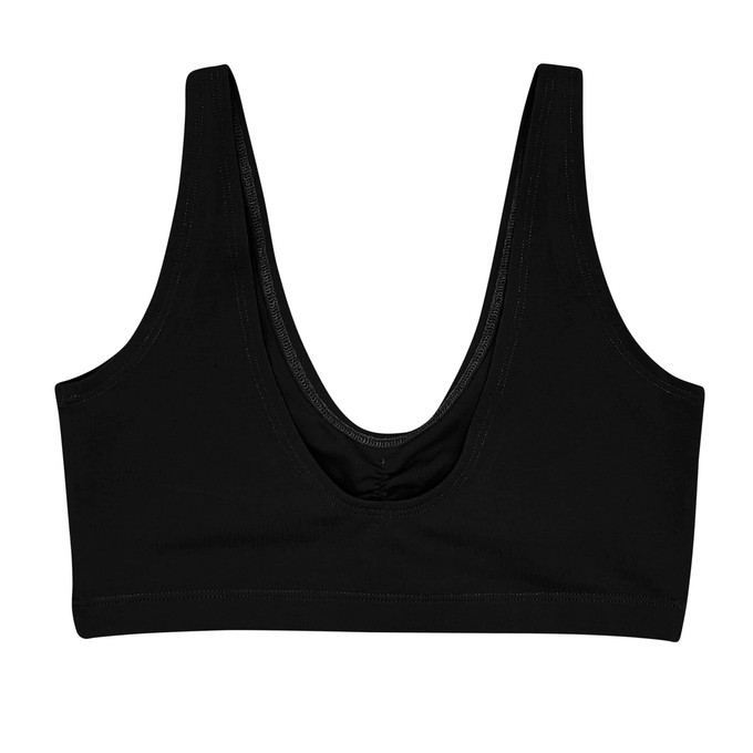 Midnight Everyday Soft Bra (Ruched) from TIZZ & TONIC