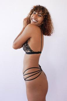 Malika Strappy String via Troo