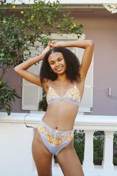 India Triangle Bralette via Troo