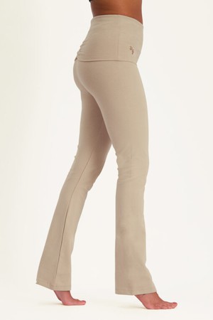 Pranafied Flare Yoga Pants – Sand from Urban Goddess