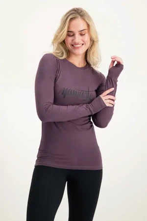 Namaste Core Yoga Longsleeve – Berry from Urban Goddess