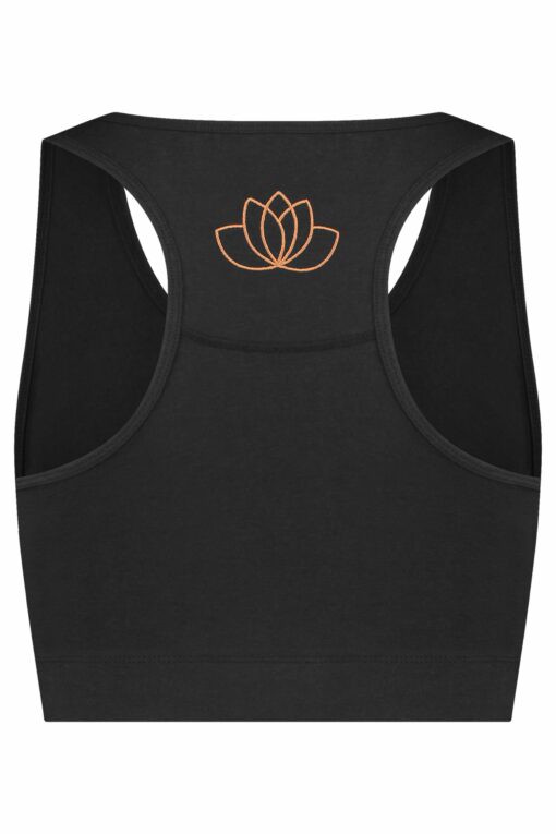 Surya Yoga Sports Bra – Urban Black from Urban Goddess