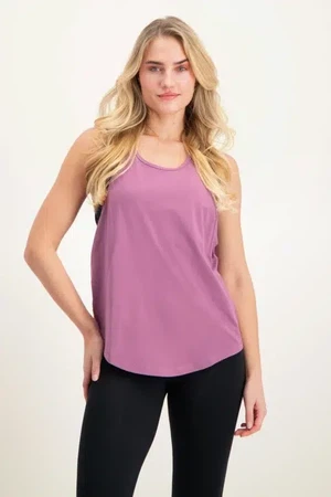 Maya Yoga Tank – Mauve from Urban Goddess