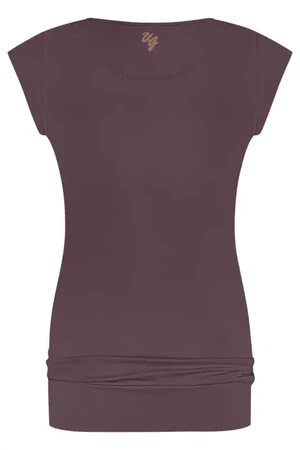 Asana Yoga Tee – Berry from Urban Goddess