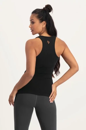 Hamsa Core Yoga Tank – Onyx Black from Urban Goddess