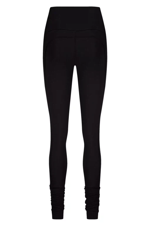 Sati High Waist Yoga Leggings – Onyx Black from Urban Goddess