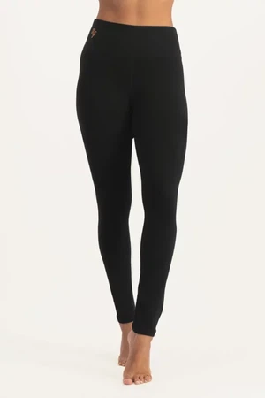 Bhaktified Yoga leggings – Onyx Black from Urban Goddess