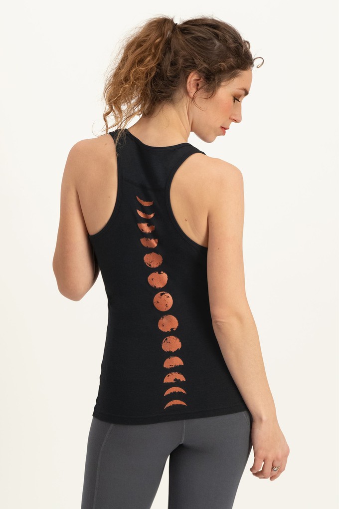 Luna Yoga Tank Top – Urban Black from Urban Goddess