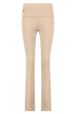 Pranafied Flare Yoga Pants – Sand from Urban Goddess