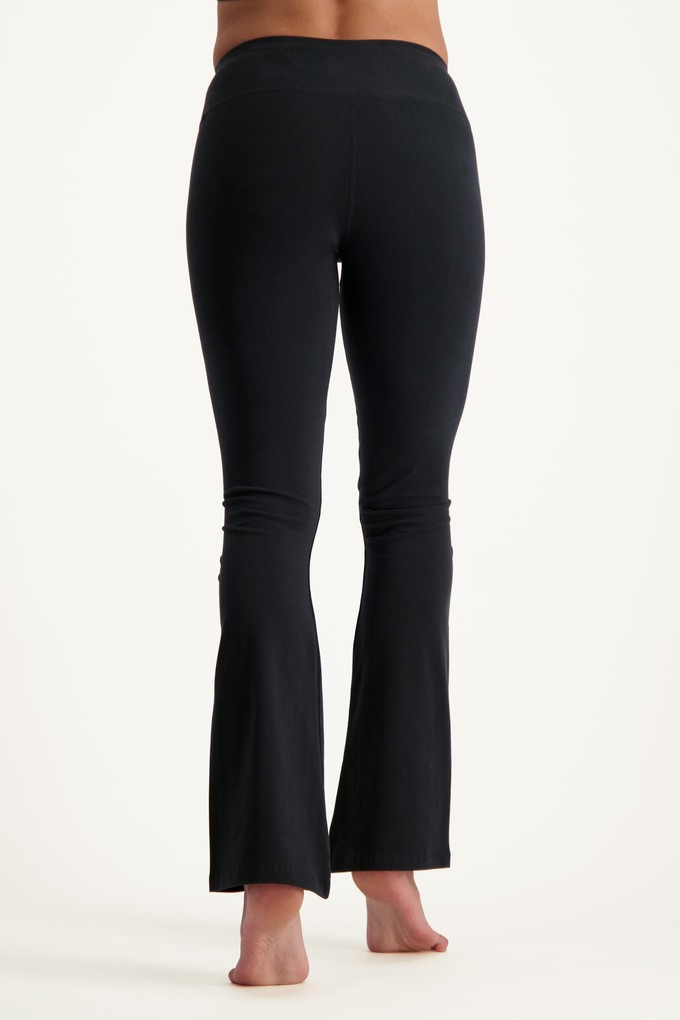 Flared Yoga pants Anandafied – Urban Black from Urban Goddess