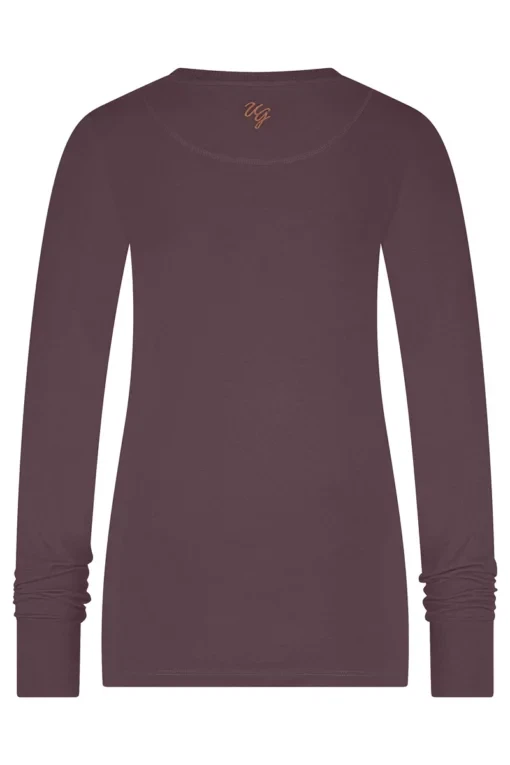 Namaste Core Yoga Longsleeve – Berry from Urban Goddess