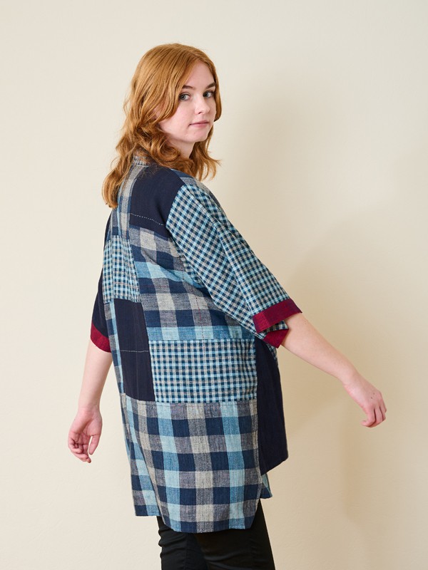 Indigo Boxy Kimono from Urban Medley