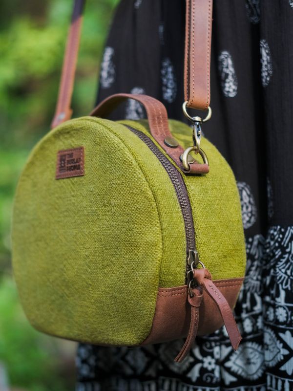 Minx – Olive Round Crossbody from Urban Medley