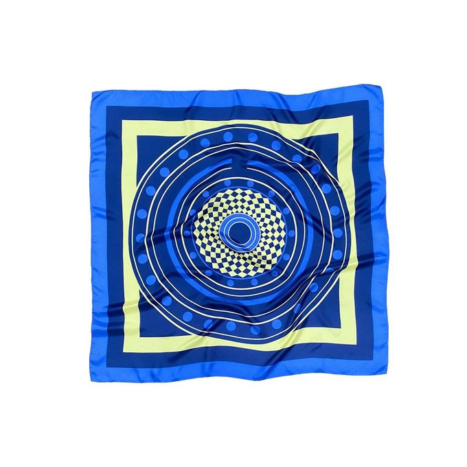 Silk Scarf - Blue - Aceso from Urbankissed