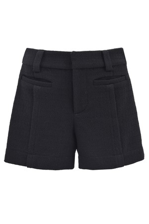 Tweed Shorts Black from Urbankissed