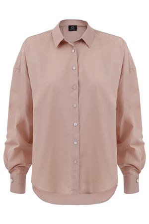 Classic Oversize Beige Shirt from Urbankissed