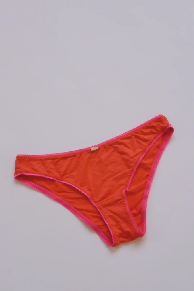 Orange Bamboo Bikini from Urbankissed