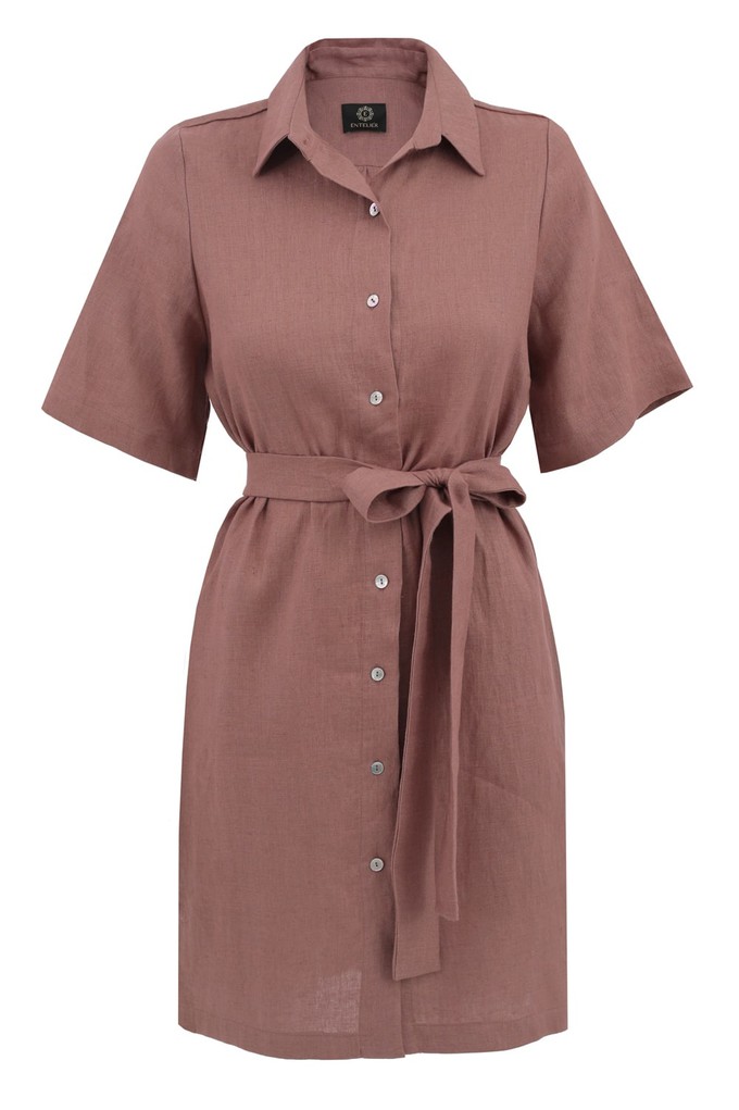 Soleil Linien Dress Light Chocolate from Urbankissed