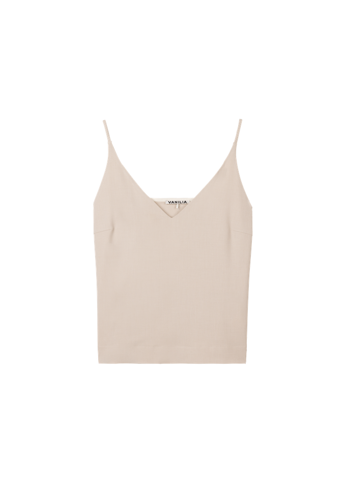 V-shape viscose singlet from Vanilia