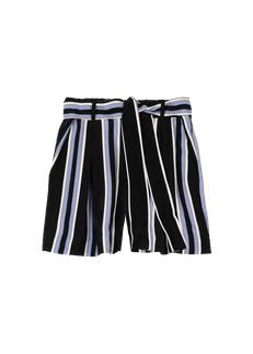Striped Viscose Shorts via Vanilia