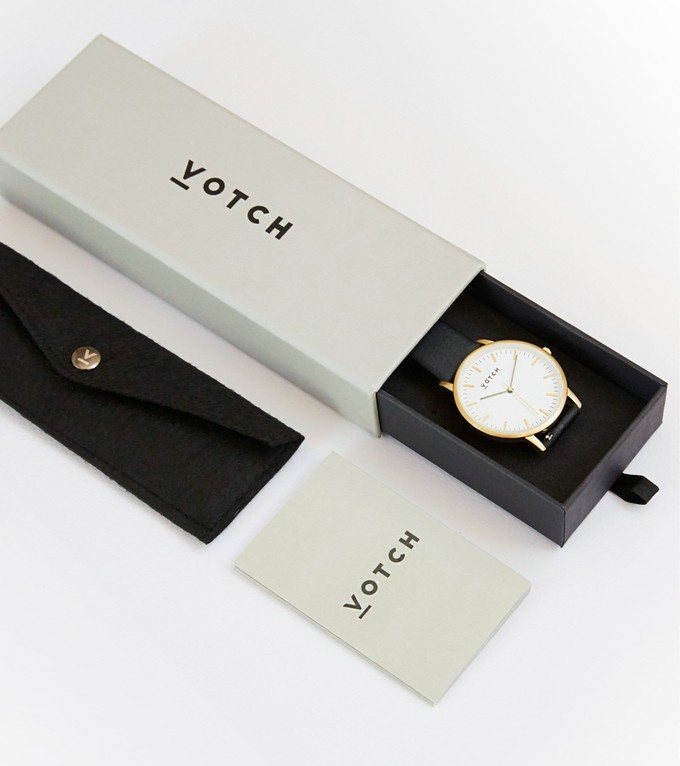 Silver & Navy Watch | Petite from Votch