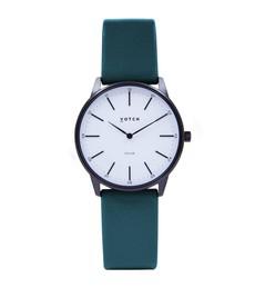 Black & Forest Green Watch | Solar Classic via Votch