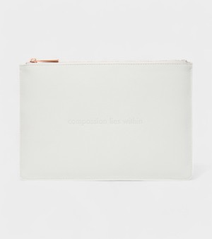 AppleSkin Light Grey & Rose Gold Pouch | Classic Essentials from Votch