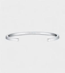 SILVER BANGLE | ILSE COLLECTION via Votch