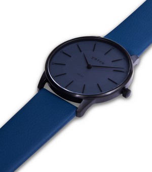 Black & Gun Metal with Navy Watch | Solar Classic from Votch