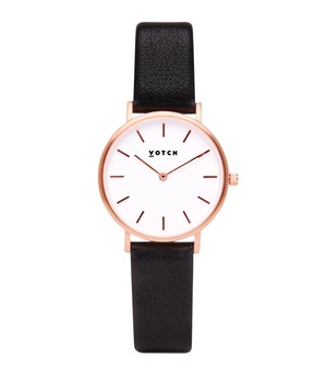 Rose Gold & Black Watch | Petite from Votch