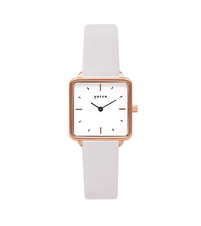 Rose Gold & Light Grey Watch | Kindred Gift Set from Votch