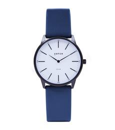 Black & Navy Watch | Solar Classic via Votch