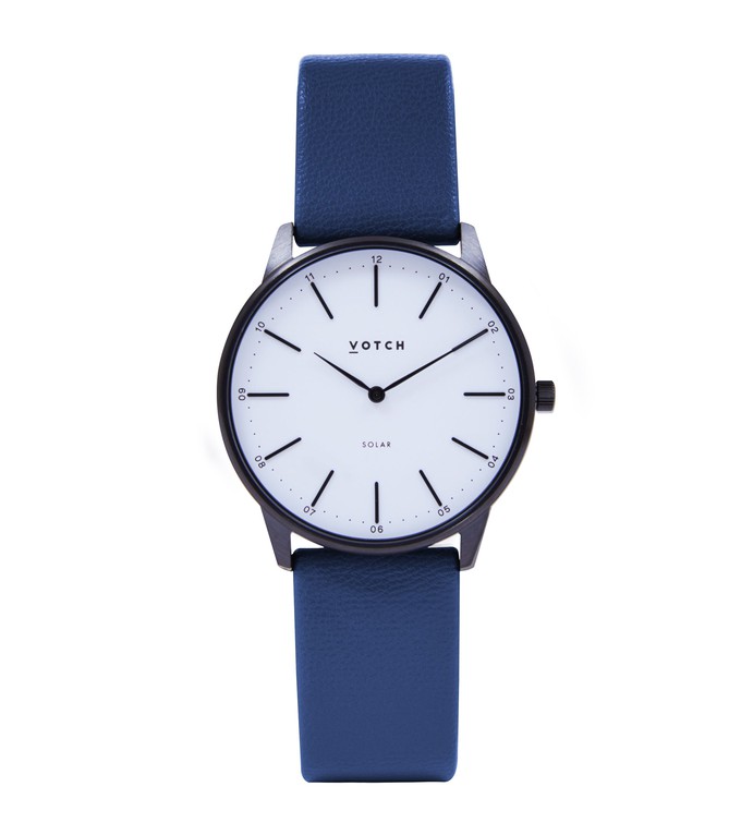 Black & Navy Watch | Solar Classic from Votch