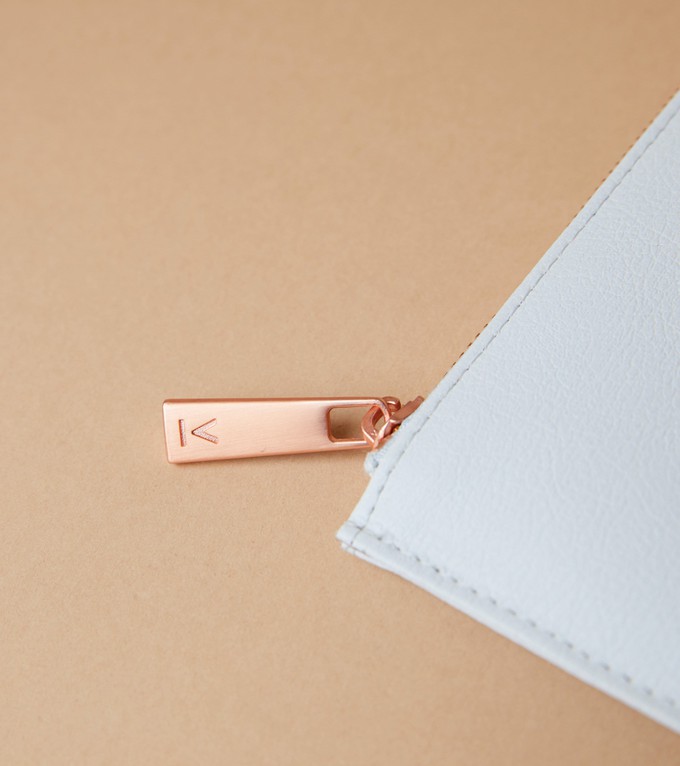 AppleSkin Light Grey & Rose Gold Pouch | Classic Essentials from Votch