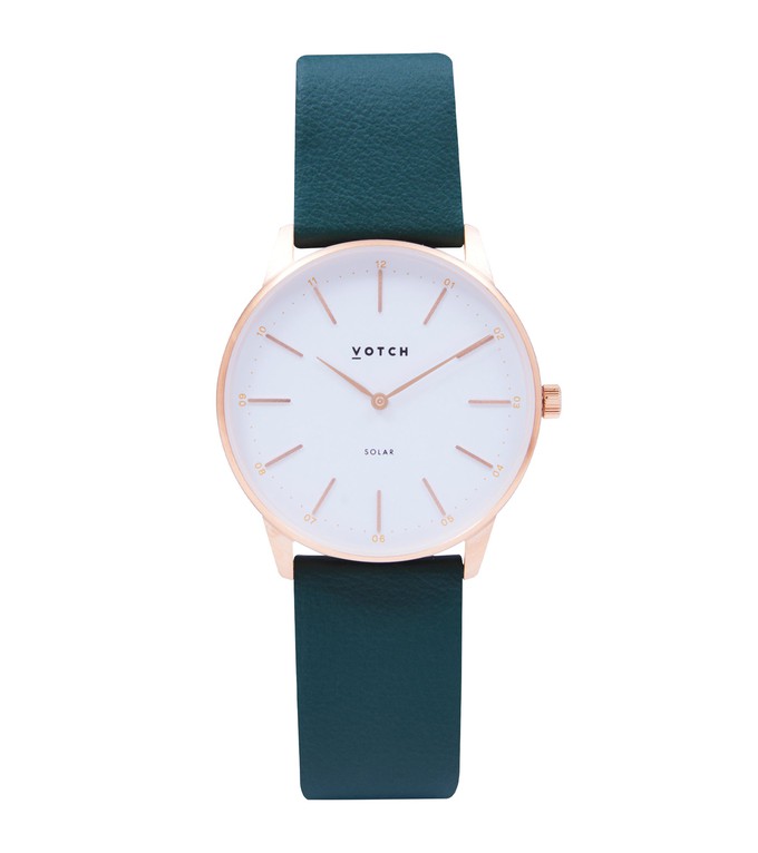 Rose Gold & Forest Green | Solar Classic from Votch