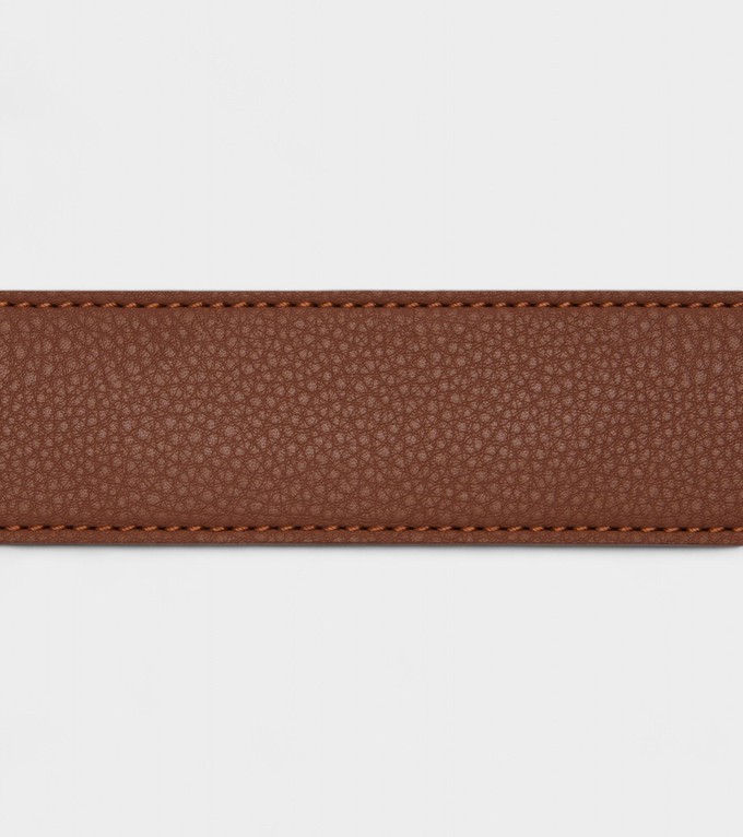 Marley Vegan Bio-Based Bamboo Classic belt in brown from Votch