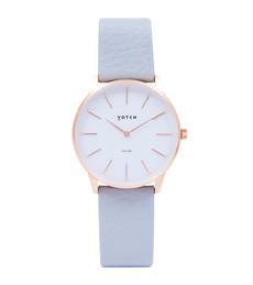 Rose Gold & Dove Grey Watch | Solar Classic via Votch