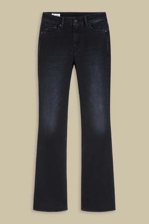 Flared Jeans Marie Blue Black Worn from WANDERWOOD