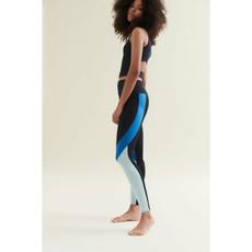 New Leggings - Caviar Black/Shoreline Blue/Sea Green via Wellicious