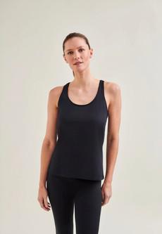 Racer Tank - Caviar Black via Wellicious